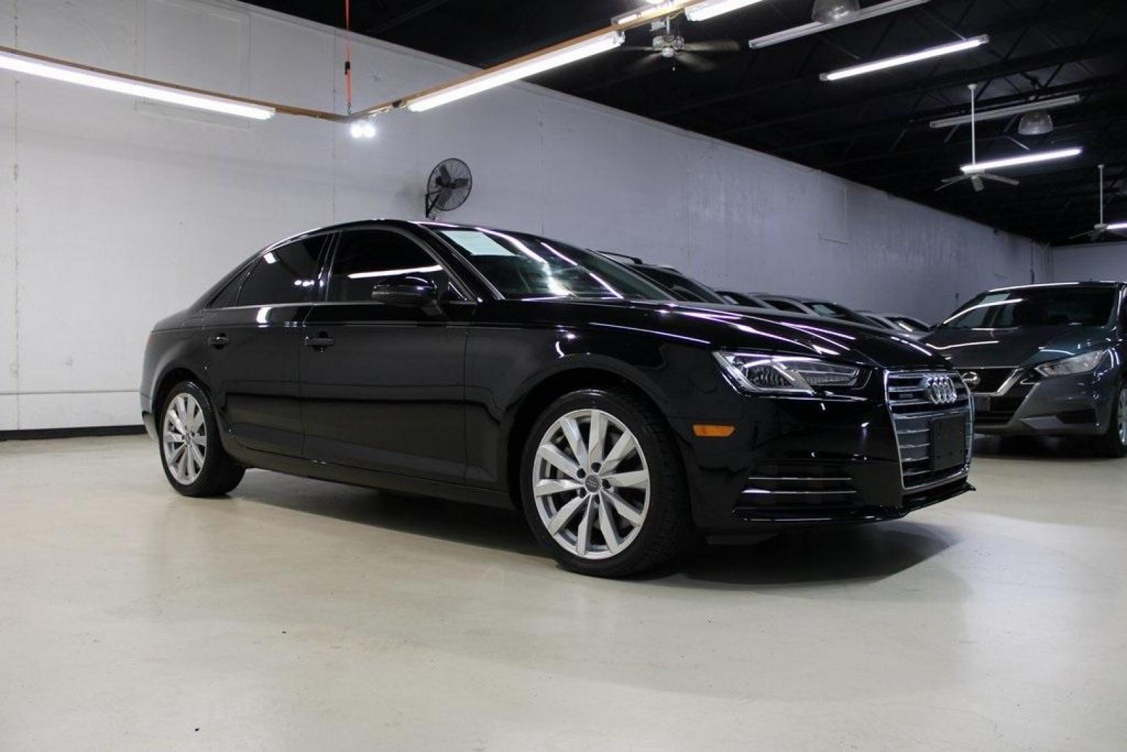 2017 Black Metallic /Black Audi A4 2.0T Premium (WAUANAF47HN) with an 2.0L I4 TFSI DOHC engine, Automatic transmission, located at 15300 Midway Rd., Addison, TX, 75001, (972) 702-0011, 32.958321, -96.838074 - Photo#6