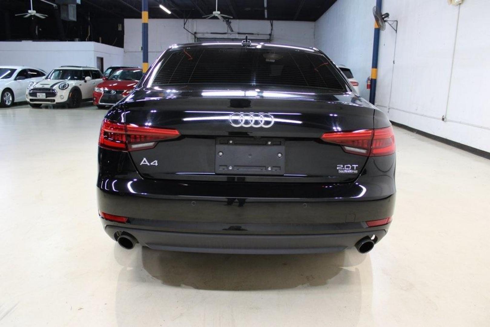 2017 Black Metallic /Black Audi A4 2.0T Premium (WAUANAF47HN) with an 2.0L I4 TFSI DOHC engine, Automatic transmission, located at 15300 Midway Rd., Addison, TX, 75001, (972) 702-0011, 32.958321, -96.838074 - Photo#7