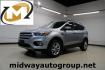 2018 Ingot Silver /Medium Light Stone Ford Escape SE (1FMCU0GD6JU) with an EcoBoost 2.0L I4 GTDi DOHC Turbocharged VCT engine, Automatic transmission, located at 15300 Midway Rd., Addison, TX, 75001, (972) 702-0011, 32.958321, -96.838074 - Photo#0