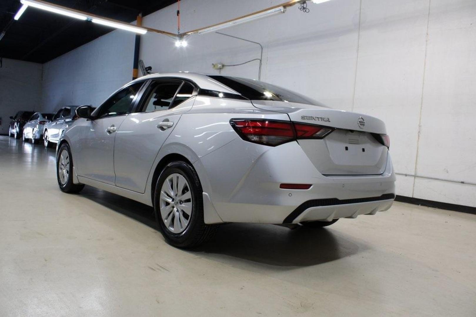 2021 Brilliant Silver Metallic /Charcoal Nissan Sentra S (3N1AB8BV6MY) with an 2.0L DOHC engine, CVT transmission, located at 15300 Midway Rd., Addison, TX, 75001, (972) 702-0011, 32.958321, -96.838074 - Photo#3