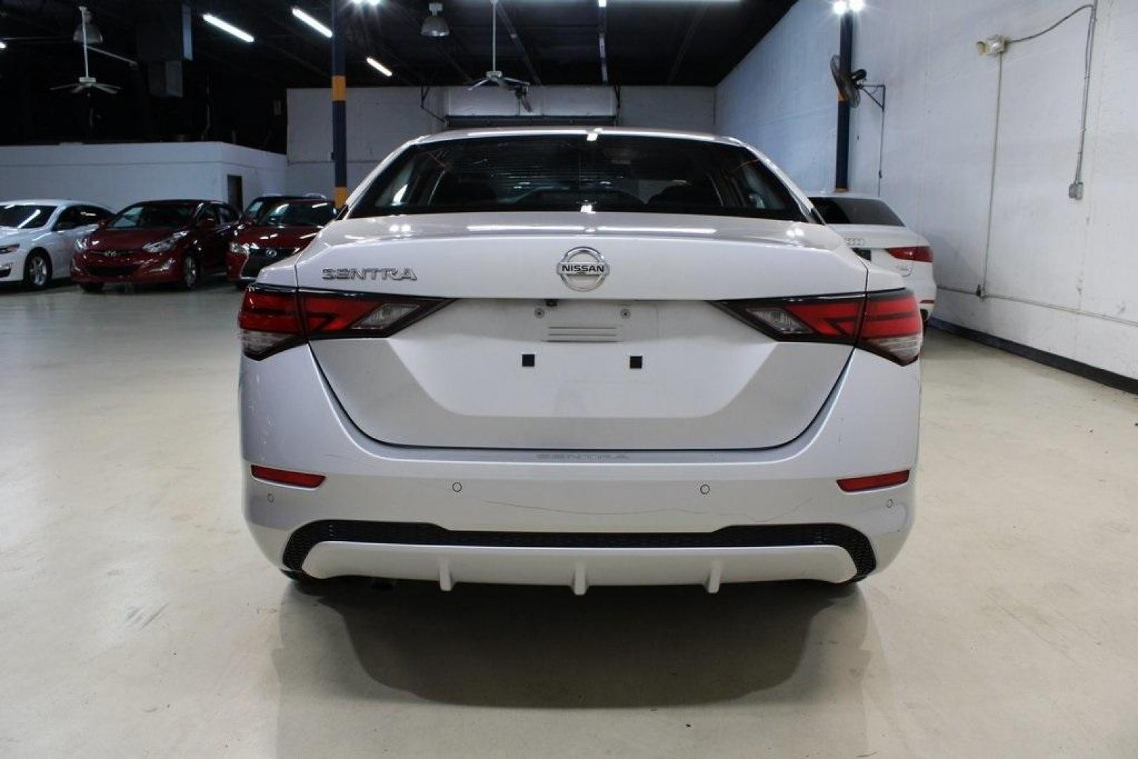 2021 Brilliant Silver Metallic /Charcoal Nissan Sentra S (3N1AB8BV6MY) with an 2.0L DOHC engine, CVT transmission, located at 15300 Midway Rd., Addison, TX, 75001, (972) 702-0011, 32.958321, -96.838074 - Photo#7