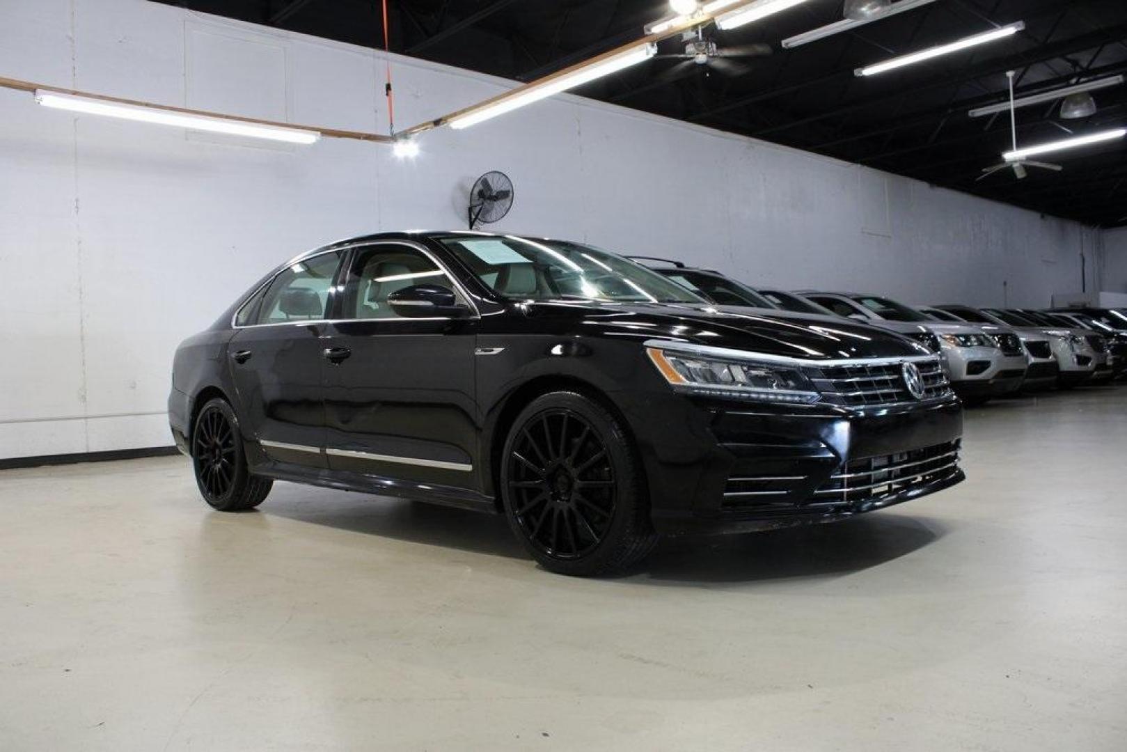 2017 Deep Black /Cornsilk Beige W/Brown Volkswagen Passat 1.8T R-Line (1VWDT7A33HC) with an 1.8L TSI engine, Automatic transmission, located at 15300 Midway Rd., Addison, TX, 75001, (972) 702-0011, 32.958321, -96.838074 - 2017 Volkswagen Passat R-Line<br><br>Now Available at Midway Auto Group, Addison, Texas<br><br>Sporty, refined, and exceptionally comfortablethe 2017 Volkswagen Passat R-Line brings European sophistication and precision to the midsize sedan class. With sleek styling, a turbocharged engine, and a spa - Photo#6