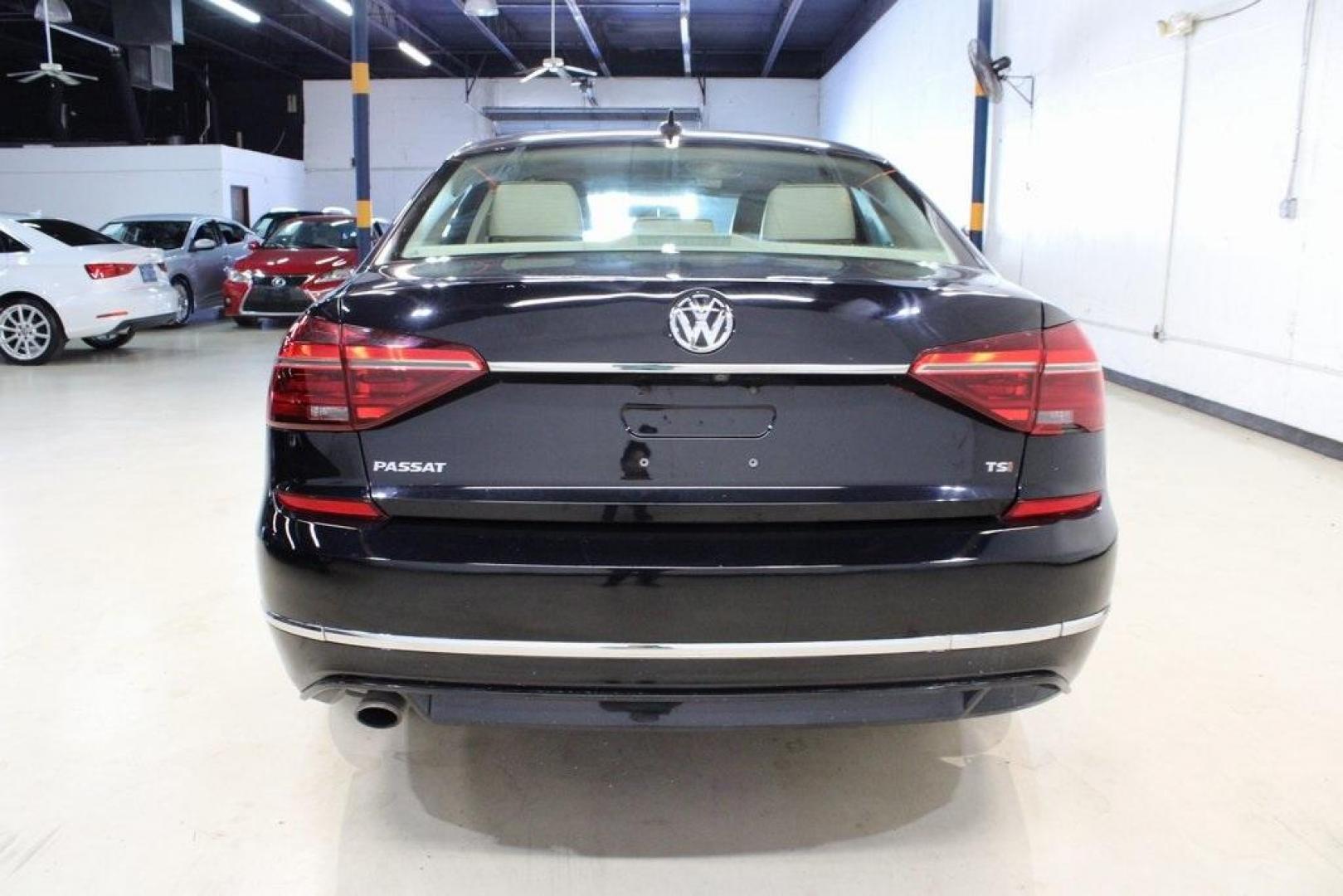 2017 Deep Black /Cornsilk Beige W/Brown Volkswagen Passat 1.8T R-Line (1VWDT7A33HC) with an 1.8L TSI engine, Automatic transmission, located at 15300 Midway Rd., Addison, TX, 75001, (972) 702-0011, 32.958321, -96.838074 - 2017 Volkswagen Passat R-Line<br><br>Now Available at Midway Auto Group, Addison, Texas<br><br>Sporty, refined, and exceptionally comfortablethe 2017 Volkswagen Passat R-Line brings European sophistication and precision to the midsize sedan class. With sleek styling, a turbocharged engine, and a spa - Photo#7