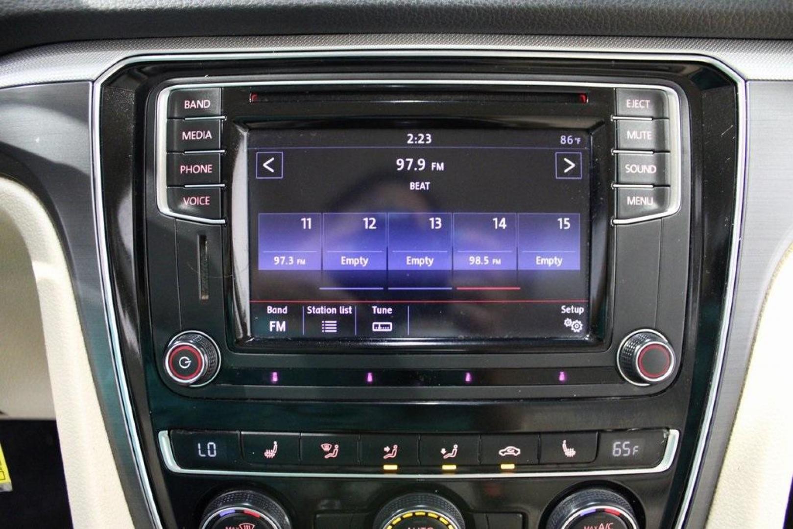 2017 Deep Black /Cornsilk Beige W/Brown Volkswagen Passat 1.8T R-Line (1VWDT7A33HC) with an 1.8L TSI engine, Automatic transmission, located at 15300 Midway Rd., Addison, TX, 75001, (972) 702-0011, 32.958321, -96.838074 - 2017 Volkswagen Passat R-Line<br><br>Now Available at Midway Auto Group, Addison, Texas<br><br>Sporty, refined, and exceptionally comfortablethe 2017 Volkswagen Passat R-Line brings European sophistication and precision to the midsize sedan class. With sleek styling, a turbocharged engine, and a spa - Photo#19