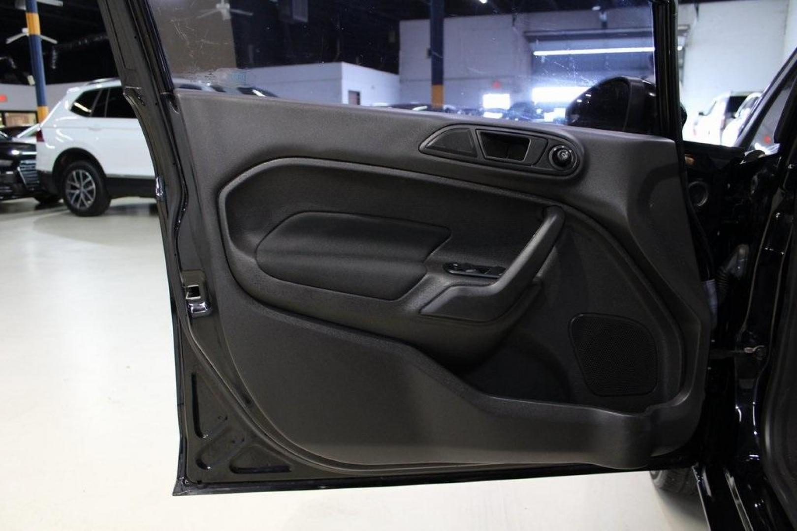 2018 Shadow Black /Charcoal Black Ford Fiesta SE (3FADP4EJ0JM) with an 1.6L I4 Ti-VCT engine, Automatic transmission, located at 15300 Midway Rd., Addison, TX, 75001, (972) 702-0011, 32.958321, -96.838074 - Photo#22
