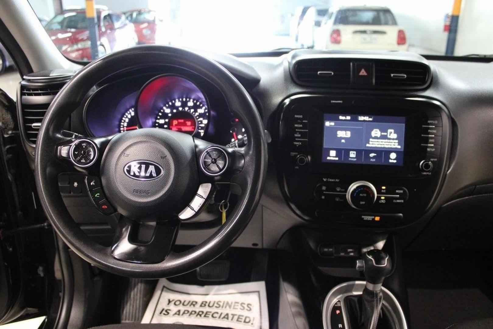 2018 Shadow Black /Black Kia Soul Plus (KNDJP3A51J7) with an I4 engine, Automatic transmission, located at 15300 Midway Rd., Addison, TX, 75001, (972) 702-0011, 32.958321, -96.838074 - Photo#16