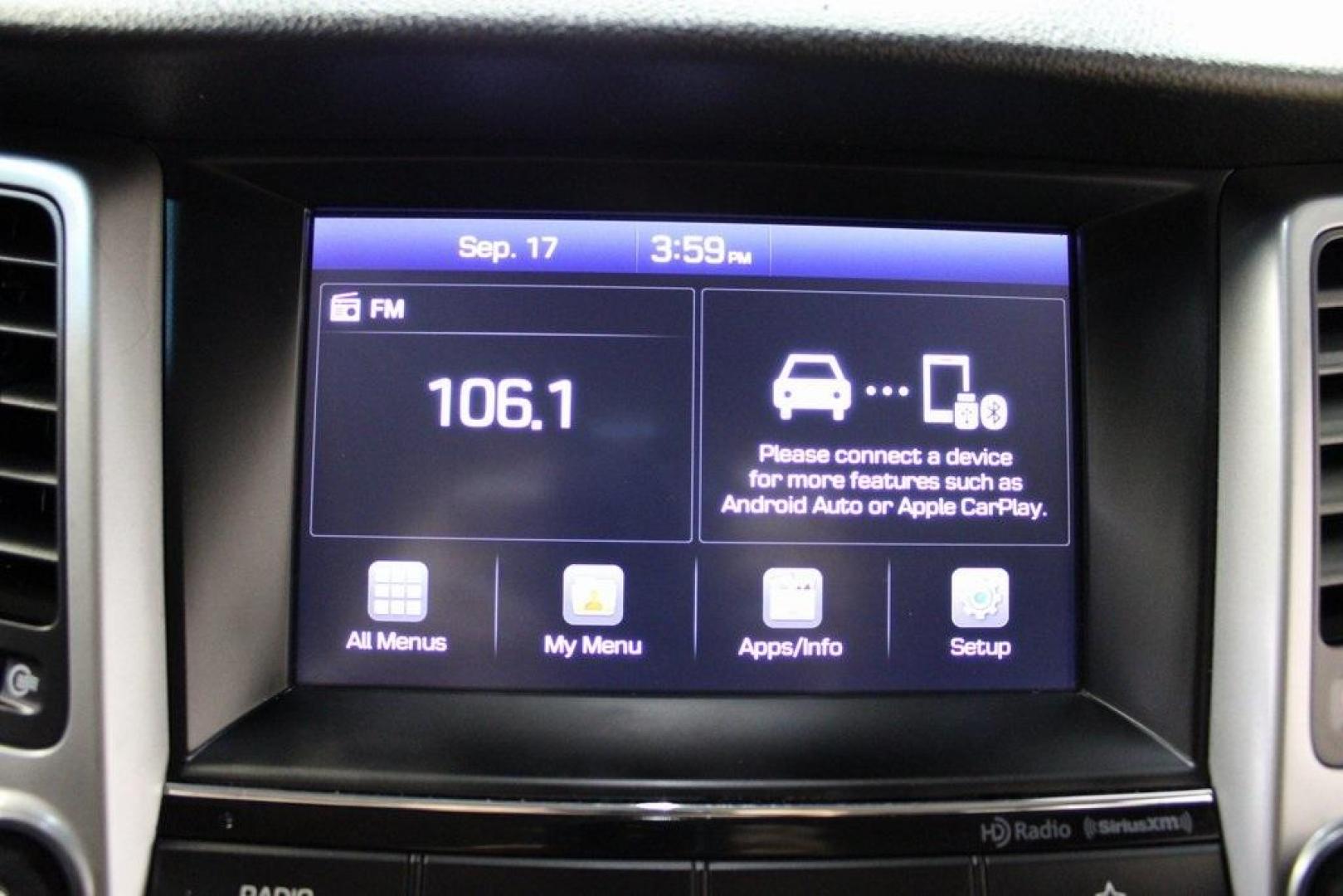 2018 Caribbean Blue /Black Hyundai Tucson SEL (KM8J3CA4XJU) with an 2.0L DOHC engine, Automatic transmission, located at 15300 Midway Rd., Addison, TX, 75001, (972) 702-0011, 32.958321, -96.838074 - Photo#17