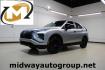 2022 Alloy Silver Metallic /Black Mitsubishi Eclipse Cross LE (JA4ASVAA3NZ) with an 1.5L I4 DI Turbocharged DOHC 16V LEV3-ULEV70 152hp engine, CVT transmission, located at 15300 Midway Rd., Addison, TX, 75001, (972) 702-0011, 32.958321, -96.838074 - Photo#0