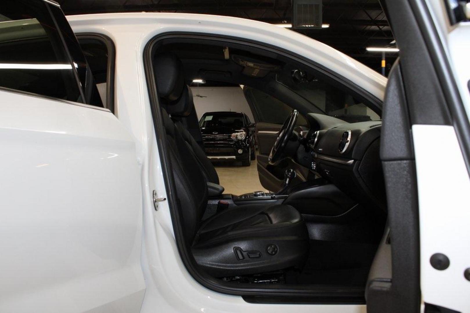 2015 Glacier White /Black Audi A3 2.0T Premium Plus (WAUEFGFF7F1) with an 2.0L 4-Cylinder TFSI engine, Automatic transmission, located at 15300 Midway Rd., Addison, TX, 75001, (972) 702-0011, 32.958321, -96.838074 - Photo#11