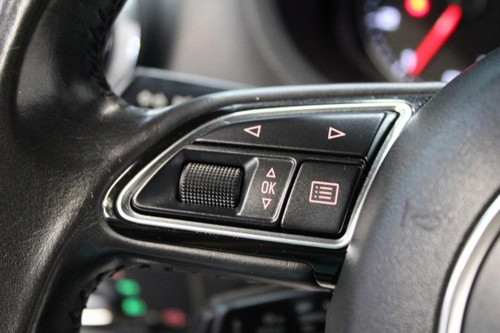 2015 Glacier White /Black Audi A3 2.0T Premium Plus (WAUEFGFF7F1) with an 2.0L 4-Cylinder TFSI engine, Automatic transmission, located at 15300 Midway Rd., Addison, TX, 75001, (972) 702-0011, 32.958321, -96.838074 - Photo#21