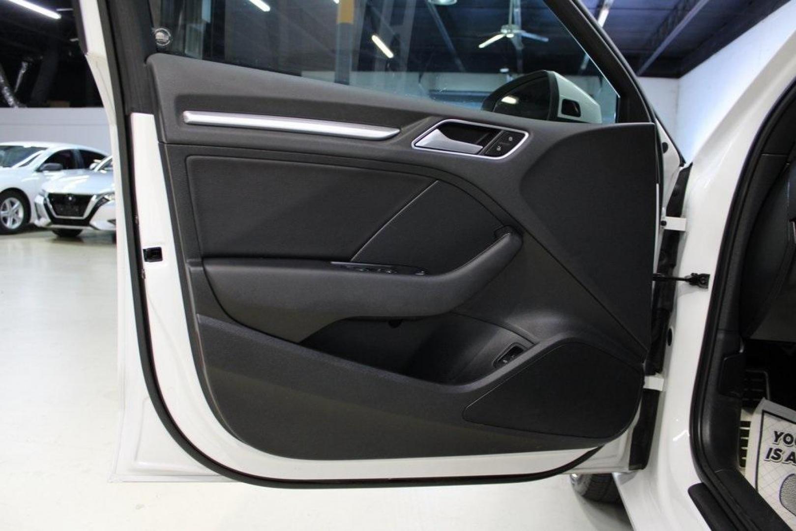 2015 Glacier White /Black Audi A3 2.0T Premium Plus (WAUEFGFF7F1) with an 2.0L 4-Cylinder TFSI engine, Automatic transmission, located at 15300 Midway Rd., Addison, TX, 75001, (972) 702-0011, 32.958321, -96.838074 - Photo#22