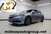 2015 Fathom Blue Pearl /Ebony Acura TLX V6 (19UUB2F37FA) with an 3.5L V6 SOHC VTEC 24V engine, Automatic transmission, located at 15300 Midway Rd., Addison, TX, 75001, (972) 702-0011, 32.958321, -96.838074 - Photo#0