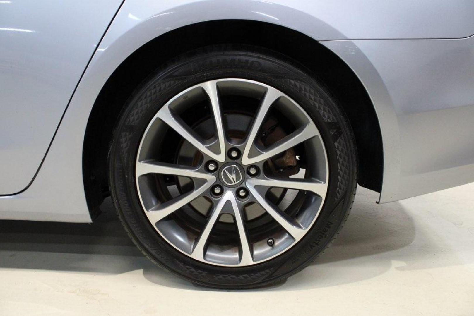 2015 Fathom Blue Pearl /Ebony Acura TLX V6 (19UUB2F37FA) with an 3.5L V6 SOHC VTEC 24V engine, Automatic transmission, located at 15300 Midway Rd., Addison, TX, 75001, (972) 702-0011, 32.958321, -96.838074 - Photo#9