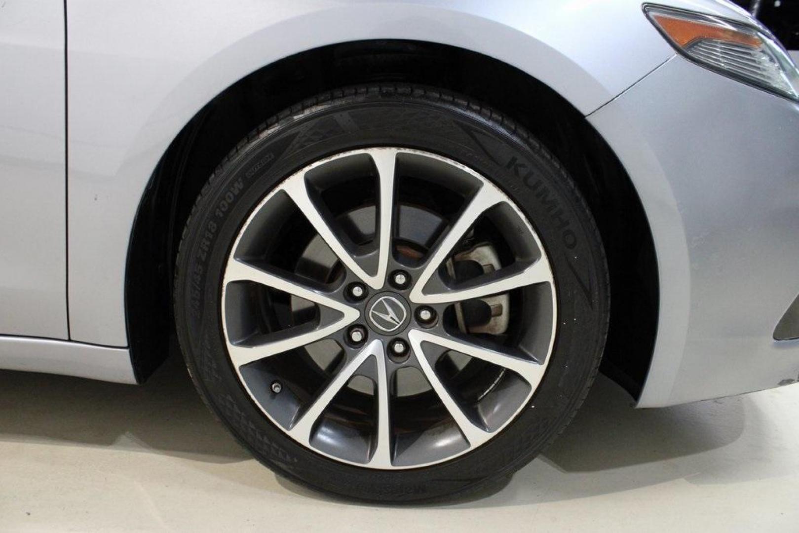 2015 Fathom Blue Pearl /Ebony Acura TLX V6 (19UUB2F37FA) with an 3.5L V6 SOHC VTEC 24V engine, Automatic transmission, located at 15300 Midway Rd., Addison, TX, 75001, (972) 702-0011, 32.958321, -96.838074 - Photo#11