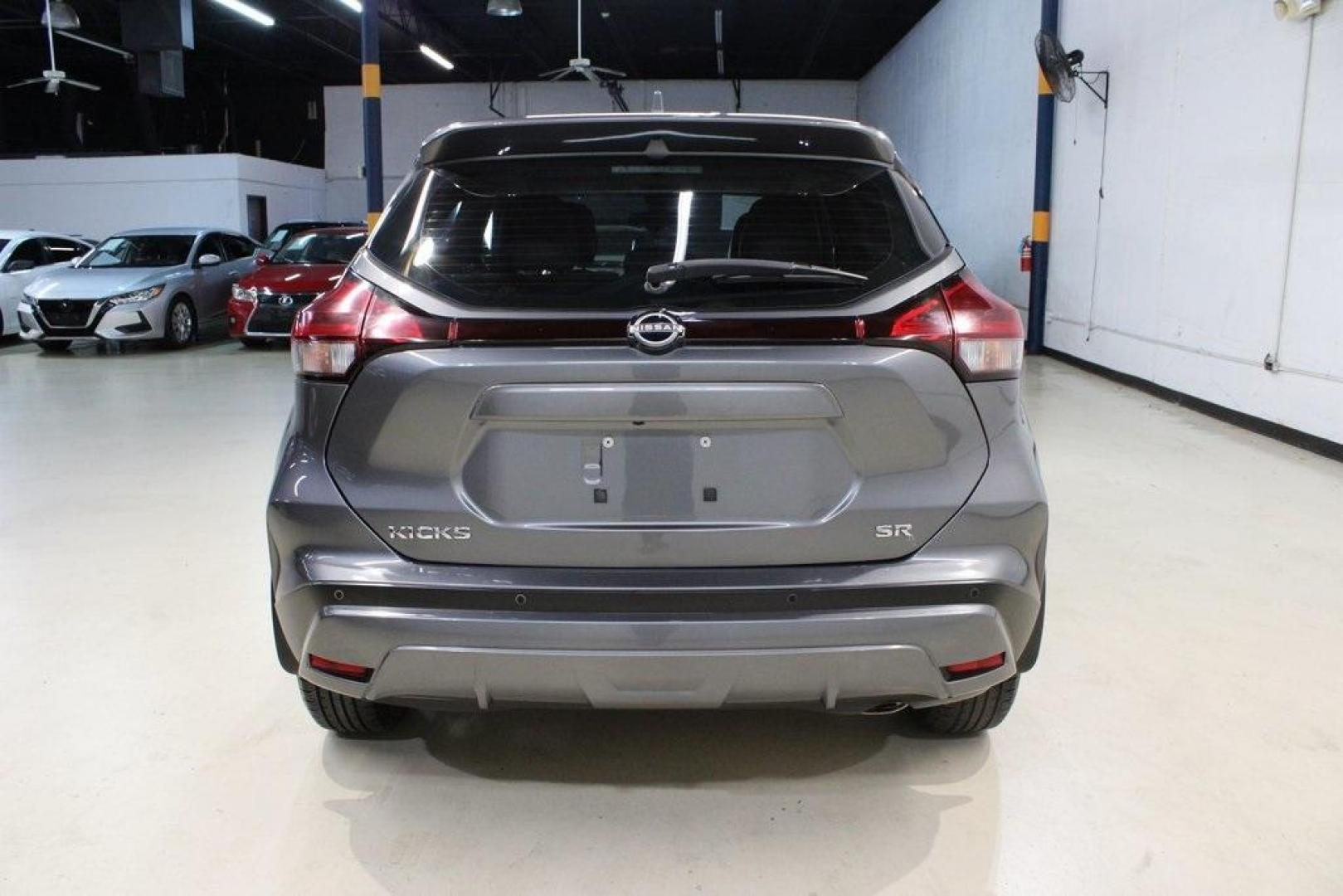 2022 Gun Metallic /Black Nissan Kicks SR (3N1CP5DV9NL) with an 1.6L 4-Cylinder DOHC 16V engine, CVT transmission, located at 15300 Midway Rd., Addison, TX, 75001, (972) 702-0011, 32.958321, -96.838074 - Photo#7