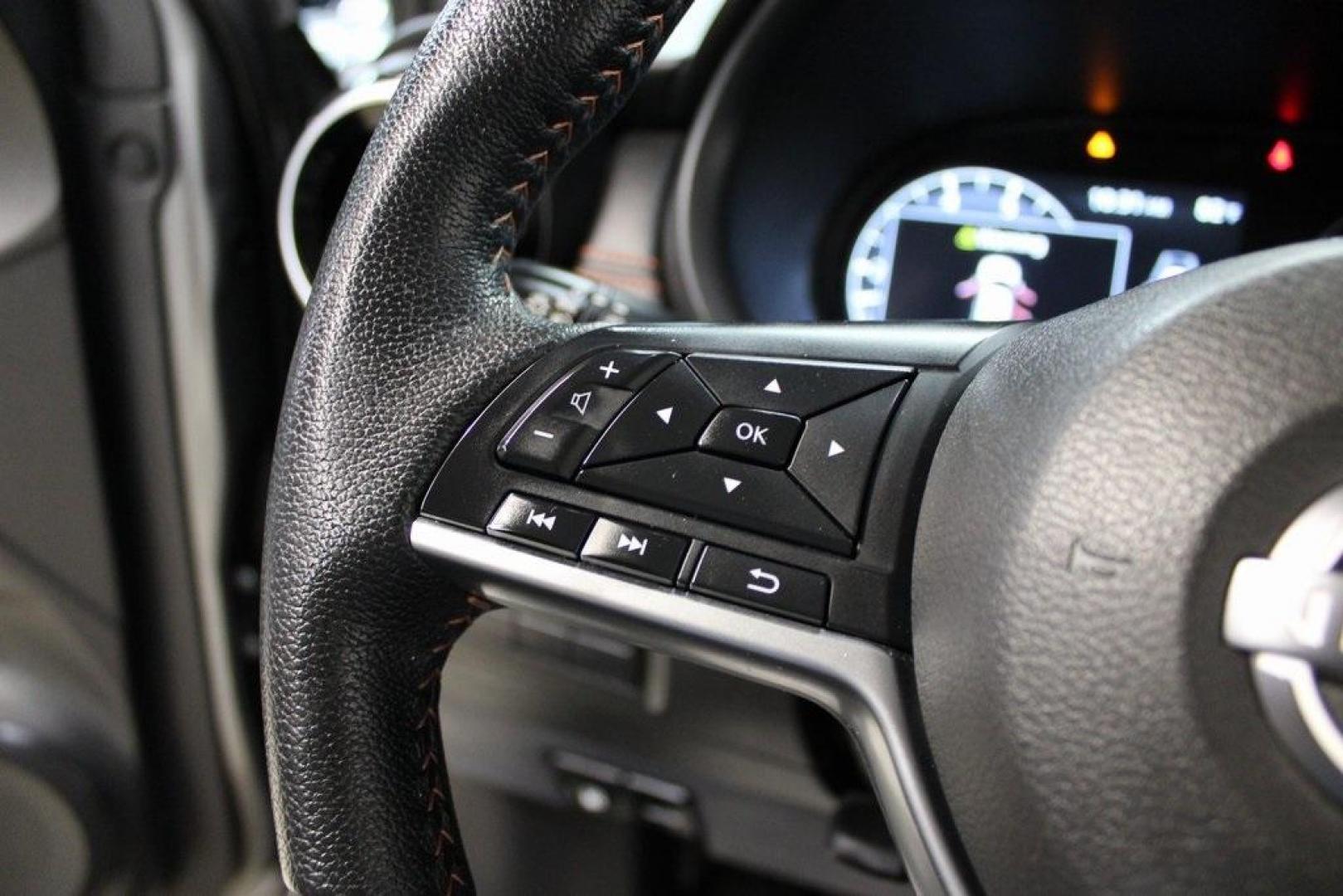 2022 Gun Metallic /Black Nissan Kicks SR (3N1CP5DV9NL) with an 1.6L 4-Cylinder DOHC 16V engine, CVT transmission, located at 15300 Midway Rd., Addison, TX, 75001, (972) 702-0011, 32.958321, -96.838074 - Photo#23