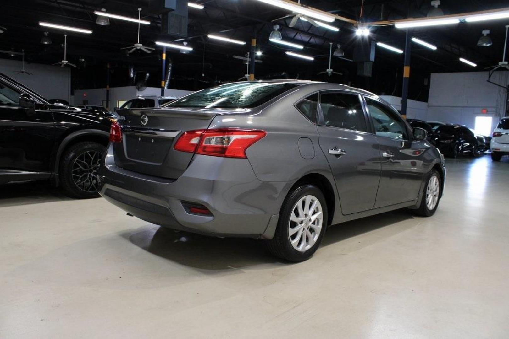 2019 Gun Metallic /Charcoal Nissan Sentra S (3N1AB7AP3KY) with an 1.8L 4-Cylinder DOHC 16V engine, CVT transmission, located at 15300 Midway Rd., Addison, TX, 75001, (972) 702-0011, 32.958321, -96.838074 - Photo#2