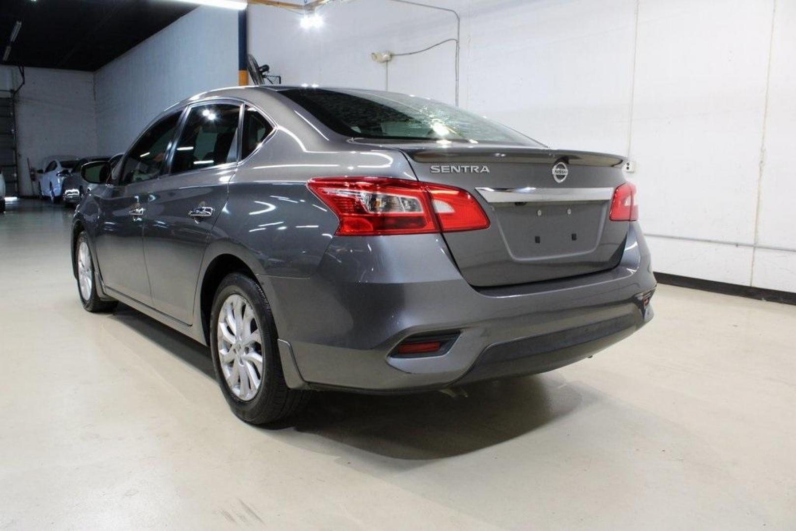 2019 Gun Metallic /Charcoal Nissan Sentra S (3N1AB7AP3KY) with an 1.8L 4-Cylinder DOHC 16V engine, CVT transmission, located at 15300 Midway Rd., Addison, TX, 75001, (972) 702-0011, 32.958321, -96.838074 - Photo#3