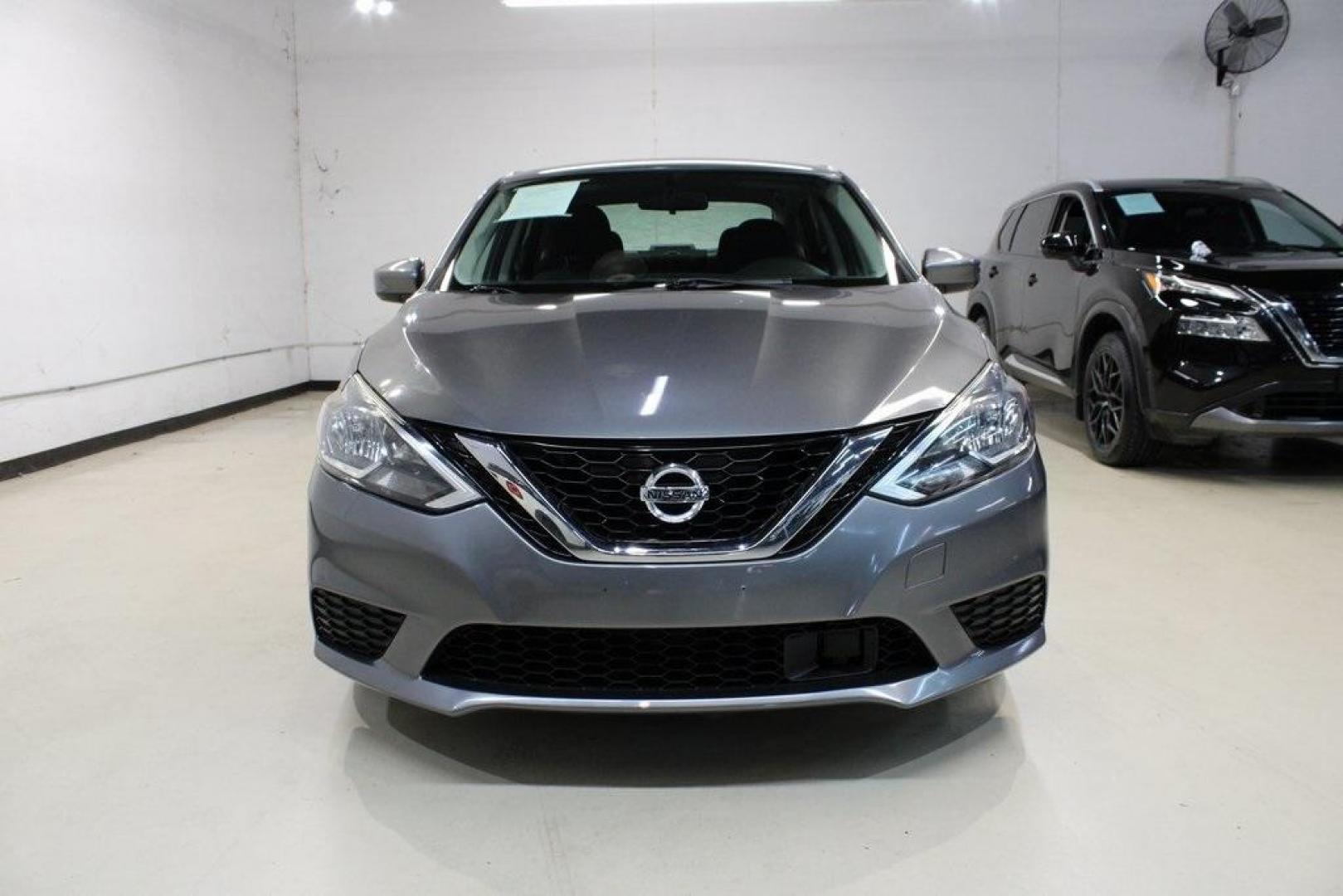 2019 Gun Metallic /Charcoal Nissan Sentra S (3N1AB7AP3KY) with an 1.8L 4-Cylinder DOHC 16V engine, CVT transmission, located at 15300 Midway Rd., Addison, TX, 75001, (972) 702-0011, 32.958321, -96.838074 - Photo#5