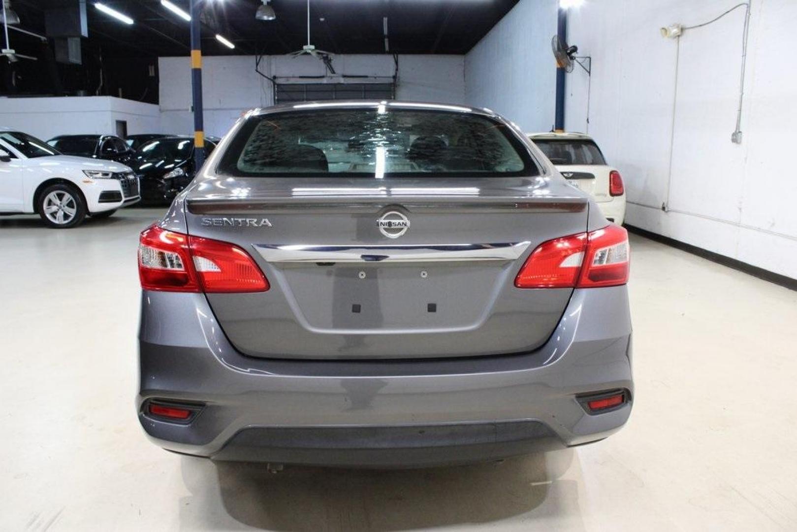 2019 Gun Metallic /Charcoal Nissan Sentra S (3N1AB7AP3KY) with an 1.8L 4-Cylinder DOHC 16V engine, CVT transmission, located at 15300 Midway Rd., Addison, TX, 75001, (972) 702-0011, 32.958321, -96.838074 - Photo#7