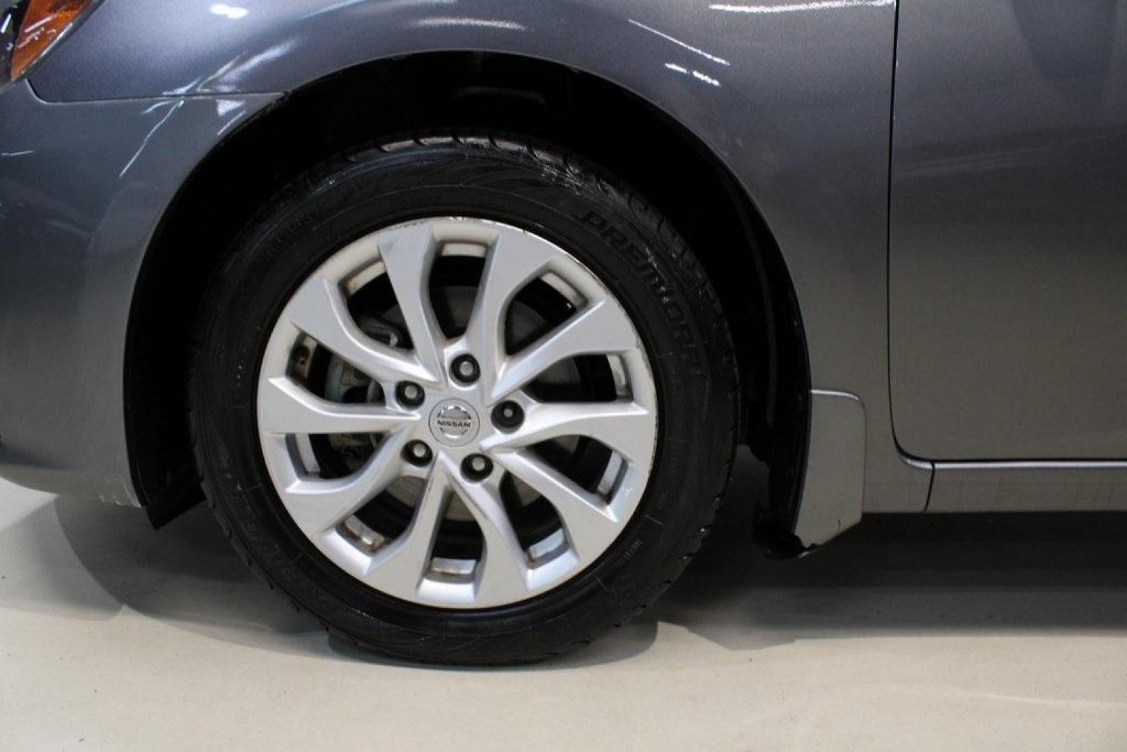 2019 Gun Metallic /Charcoal Nissan Sentra S (3N1AB7AP3KY) with an 1.8L 4-Cylinder DOHC 16V engine, CVT transmission, located at 15300 Midway Rd., Addison, TX, 75001, (972) 702-0011, 32.958321, -96.838074 - Photo#8