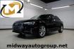 2017 Brilliant Black /Black Audi A4 2.0T (WAUDNAF41HN) with an 2.0L I4 TFSI DOHC engine, Automatic transmission, located at 15300 Midway Rd., Addison, TX, 75001, (972) 702-0011, 32.958321, -96.838074 - Photo#0