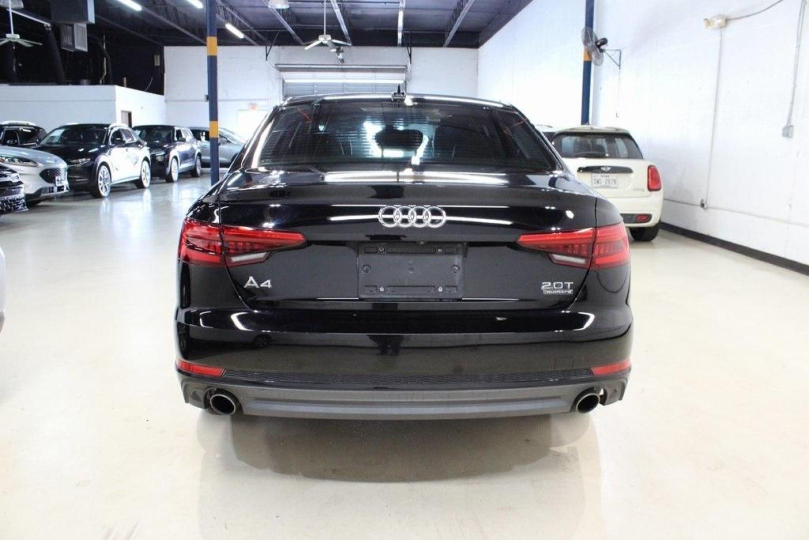 2017 Brilliant Black /Black Audi A4 2.0T (WAUDNAF41HN) with an 2.0L I4 TFSI DOHC engine, Automatic transmission, located at 15300 Midway Rd., Addison, TX, 75001, (972) 702-0011, 32.958321, -96.838074 - Photo#5