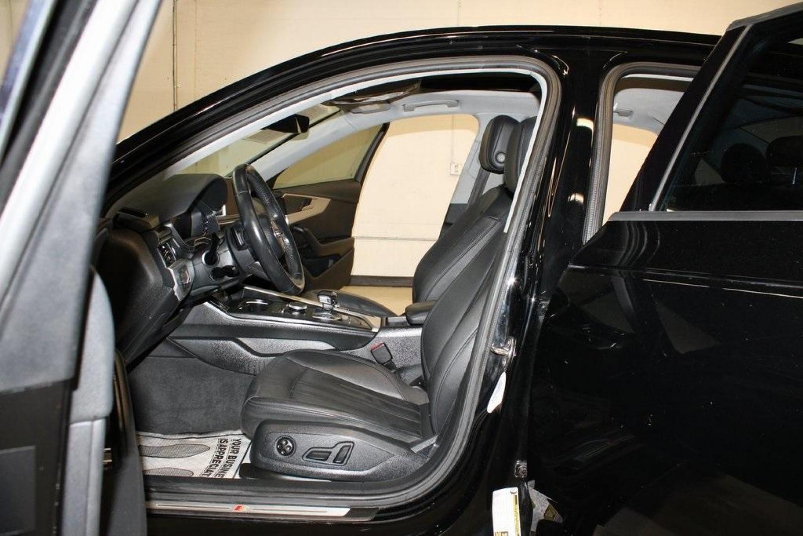 2017 Brilliant Black /Black Audi A4 2.0T (WAUDNAF41HN) with an 2.0L I4 TFSI DOHC engine, Automatic transmission, located at 15300 Midway Rd., Addison, TX, 75001, (972) 702-0011, 32.958321, -96.838074 - Photo#11
