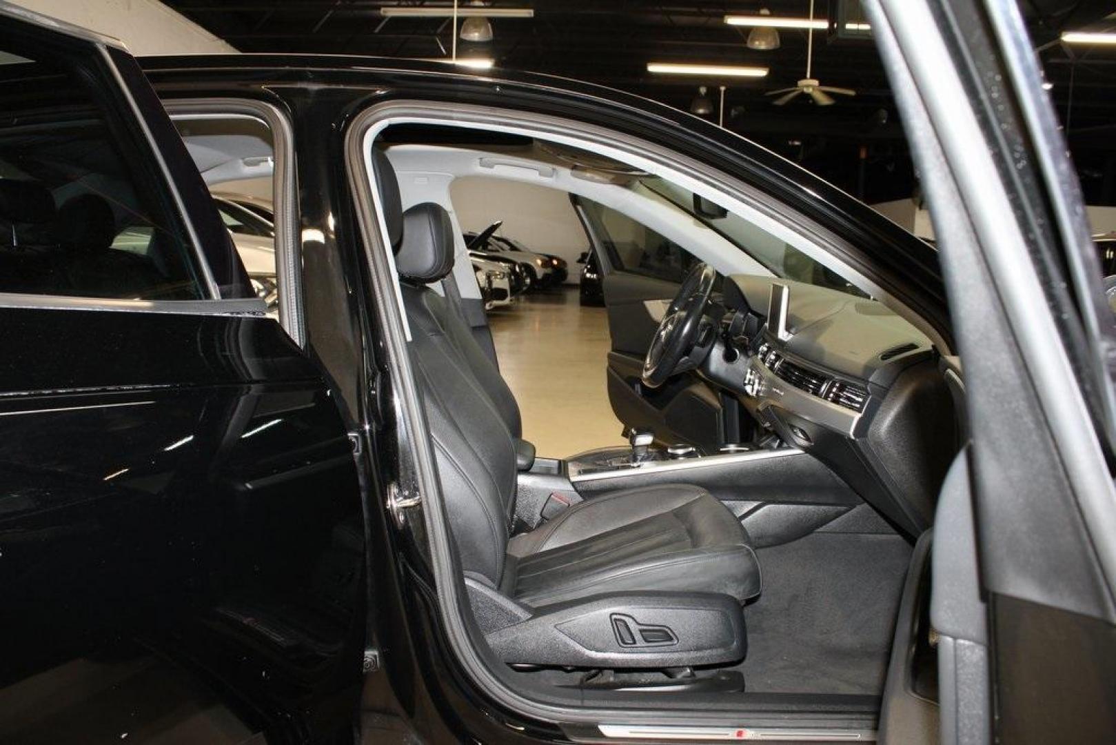 2017 Brilliant Black /Black Audi A4 2.0T (WAUDNAF41HN) with an 2.0L I4 TFSI DOHC engine, Automatic transmission, located at 15300 Midway Rd., Addison, TX, 75001, (972) 702-0011, 32.958321, -96.838074 - Photo#12