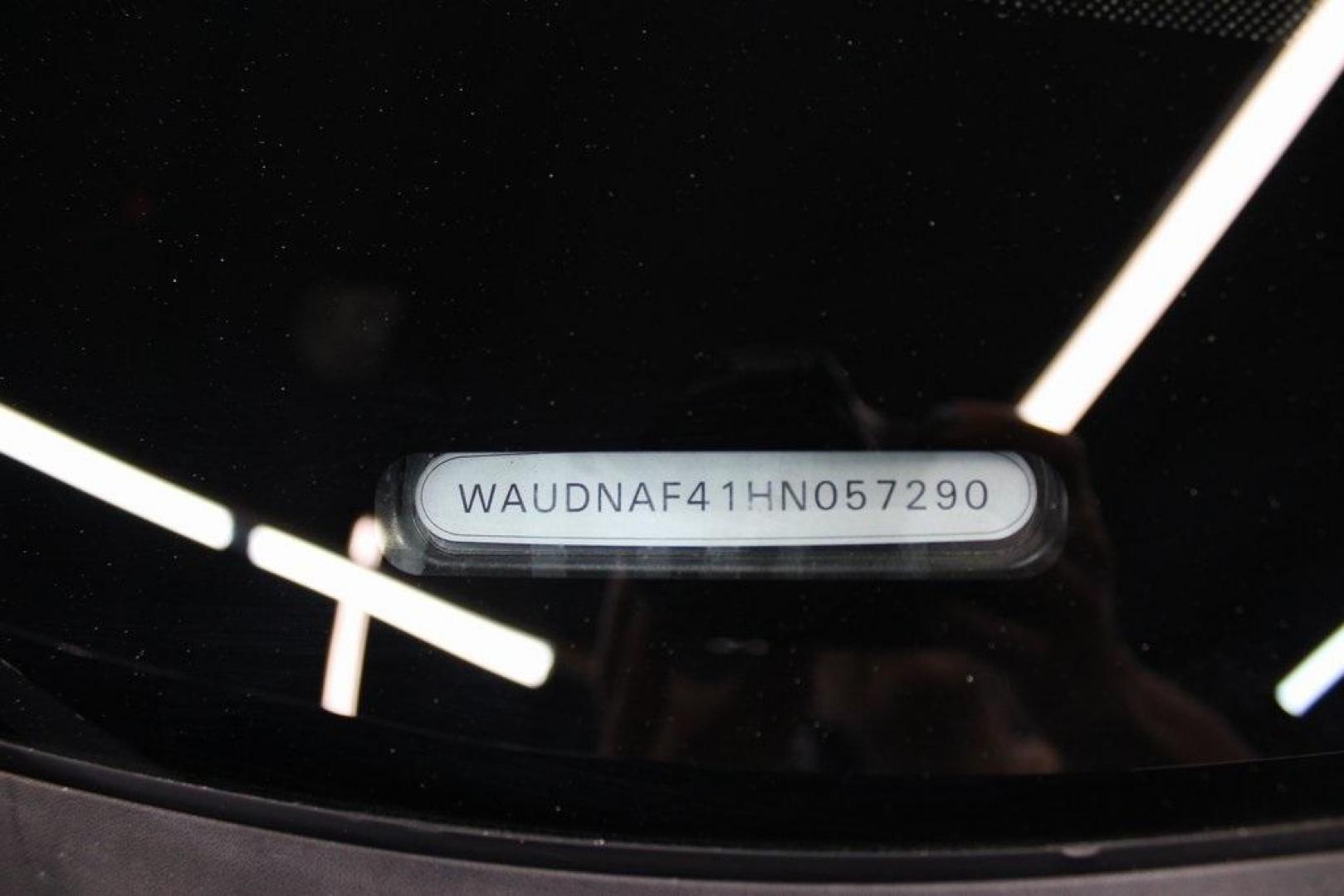 2017 Brilliant Black /Black Audi A4 2.0T (WAUDNAF41HN) with an 2.0L I4 TFSI DOHC engine, Automatic transmission, located at 15300 Midway Rd., Addison, TX, 75001, (972) 702-0011, 32.958321, -96.838074 - Photo#27