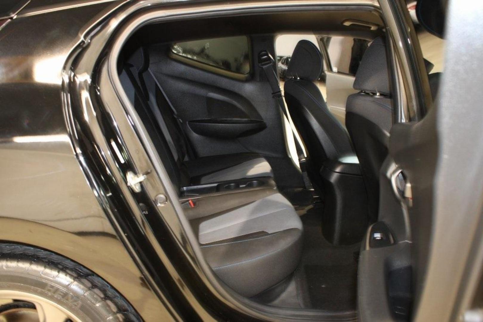 2019 Ultra Black Pearl /Black Hyundai Veloster 2.0 (KMHTG6AF1KU) with an 2.0L 4-Cylinder MPI DOHC engine, Automatic transmission, located at 15300 Midway Rd., Addison, TX, 75001, (972) 702-0011, 32.958321, -96.838074 - Photo#15