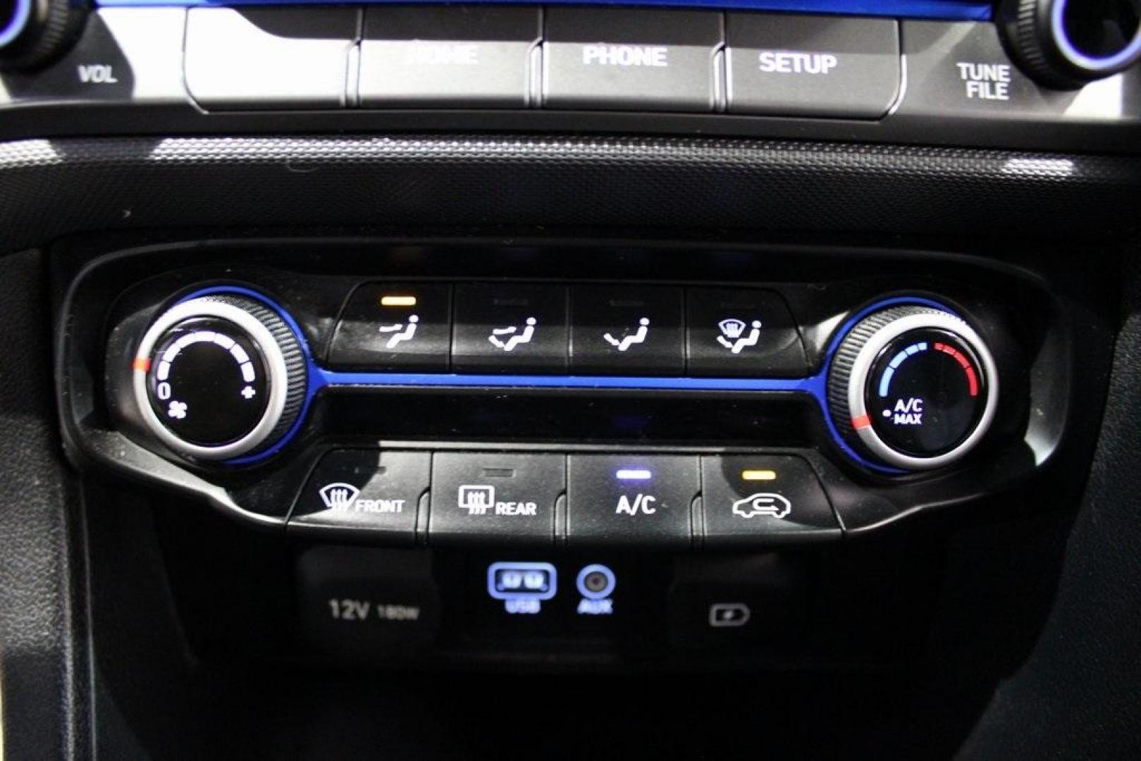 2019 Ultra Black Pearl /Black Hyundai Veloster 2.0 (KMHTG6AF1KU) with an 2.0L 4-Cylinder MPI DOHC engine, Automatic transmission, located at 15300 Midway Rd., Addison, TX, 75001, (972) 702-0011, 32.958321, -96.838074 - Photo#21