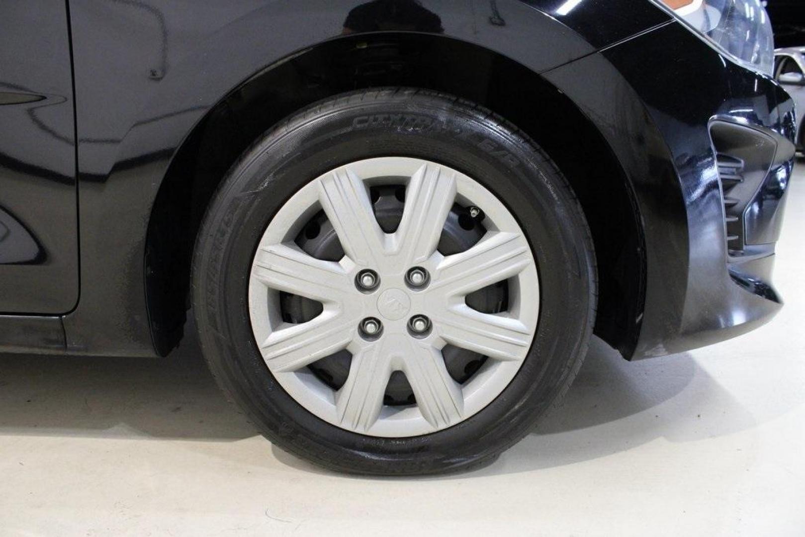 2021 Aurora Black /Black Kia Rio S (3KPA24AD4ME) with an 1.6L 4-Cylinder engine, CVT transmission, located at 15300 Midway Rd., Addison, TX, 75001, (972) 702-0011, 32.958321, -96.838074 - Photo#9