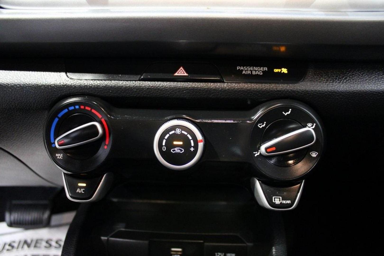 2021 Aurora Black /Black Kia Rio S (3KPA24AD4ME) with an 1.6L 4-Cylinder engine, CVT transmission, located at 15300 Midway Rd., Addison, TX, 75001, (972) 702-0011, 32.958321, -96.838074 - Photo#18
