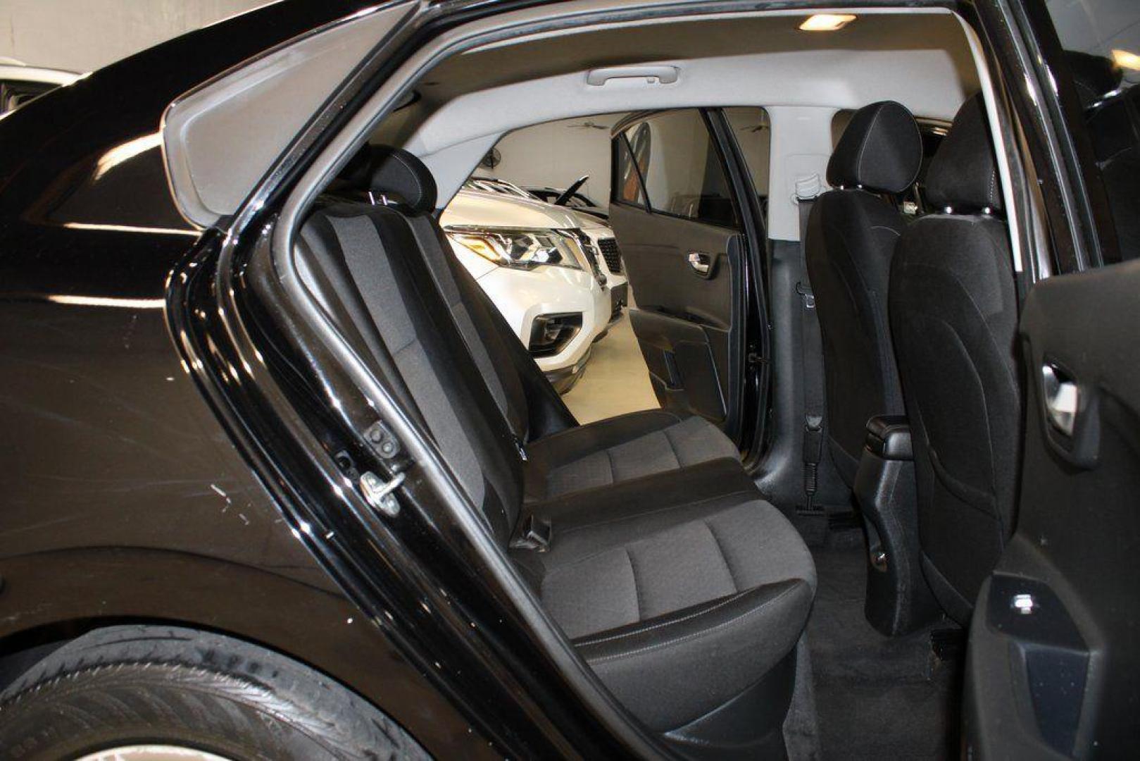 2021 Aurora Black /Black Kia Rio S (3KPA24AD4ME) with an 1.6L 4-Cylinder engine, CVT transmission, located at 15300 Midway Rd., Addison, TX, 75001, (972) 702-0011, 32.958321, -96.838074 - Photo#12