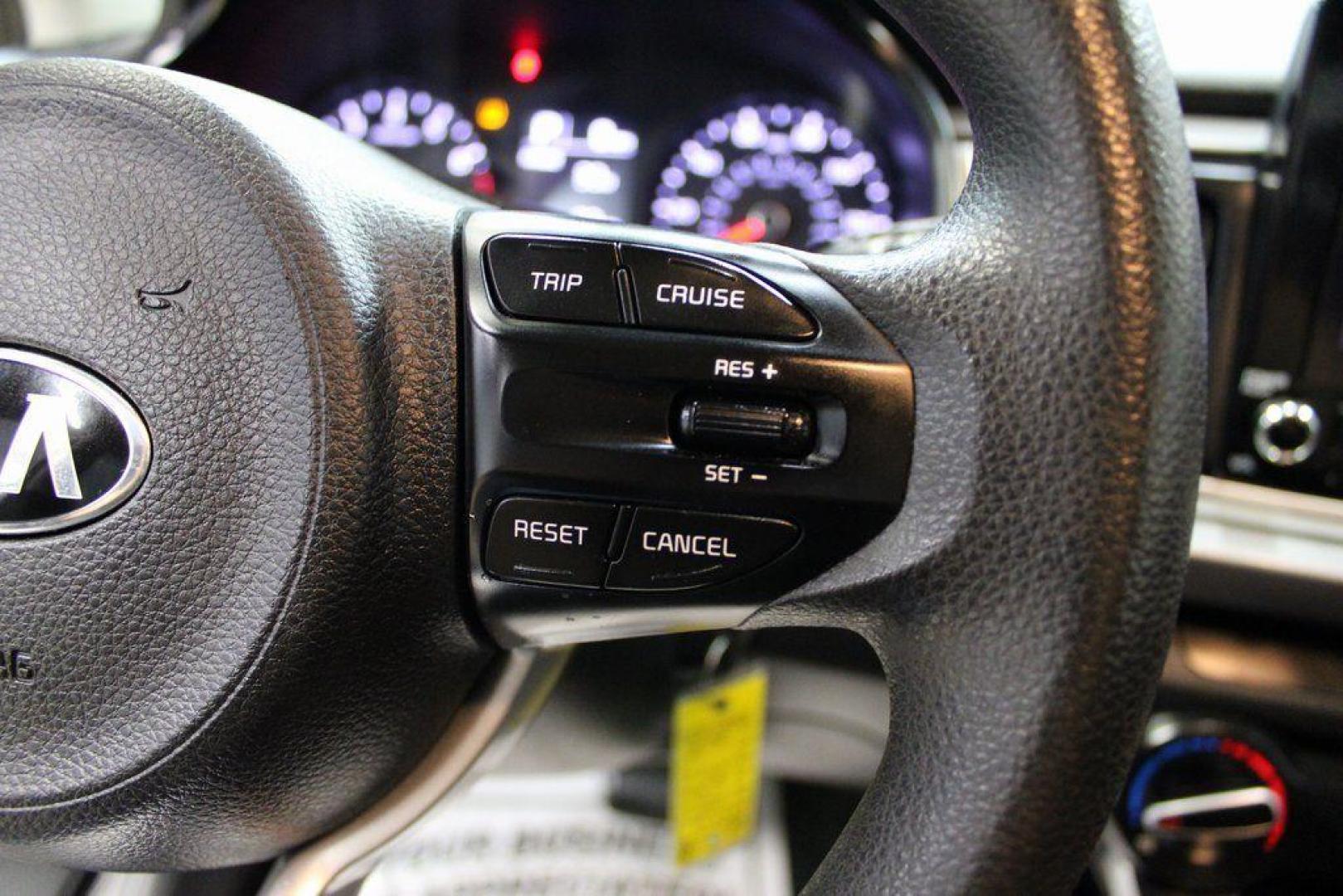 2021 Aurora Black /Black Kia Rio S (3KPA24AD4ME) with an 1.6L 4-Cylinder engine, CVT transmission, located at 15300 Midway Rd., Addison, TX, 75001, (972) 702-0011, 32.958321, -96.838074 - Photo#20