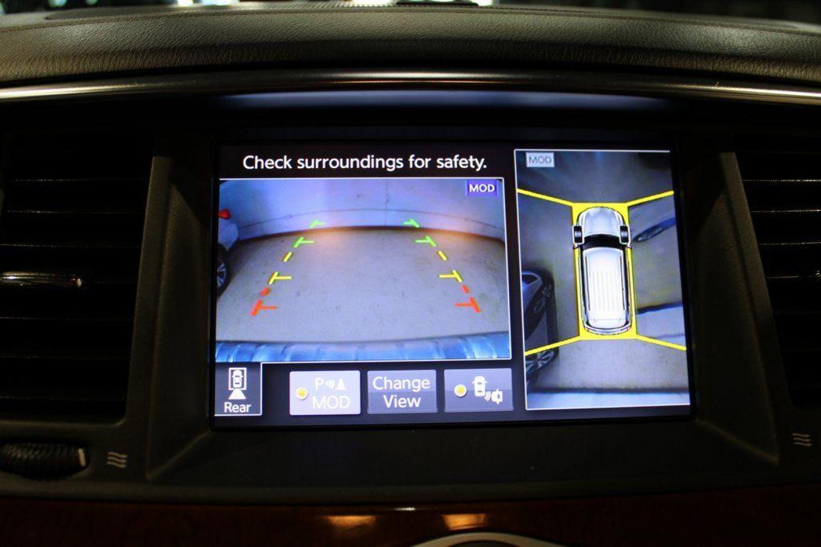 2018 Moonstone White /Graphite INFINITI QX80 Base (JN8AZ2NF0J9) with an 5.6L V8 engine, Automatic transmission, located at 15300 Midway Rd., Addison, TX, 75001, (972) 702-0011, 32.958321, -96.838074 - 2018 INFINITI QX80<br><br>Now Available at Midway Auto Group, Addison, Texas<br><br>Bold, luxurious, and built for families who want full-size capability with premium comfort, the 2018 INFINITI QX80 stands at the top of the luxury SUV segment. With powerful V8 performance, a commanding road presence - Photo#20