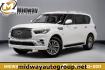 2018 Moonstone /Graphite INFINITI QX80 Base (JN8AZ2NF0J9) with an 5.6L V8 engine, Automatic transmission, located at 15300 Midway Rd., Addison, TX, 75001, (972) 702-0011, 32.958321, -96.838074 - 2018 INFINITI QX80<br><br>Now Available at Midway Auto Group, Addison, Texas<br><br>Bold, luxurious, and built for families who want full-size capability with premium comfort, the 2018 INFINITI QX80 stands at the top of the luxury SUV segment. With powerful V8 performance, a commanding road presence - Photo#0