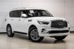 2018 Moonstone /Graphite INFINITI QX80 Base (JN8AZ2NF0J9) with an 5.6L V8 engine, Automatic transmission, located at 15300 Midway Rd., Addison, TX, 75001, (972) 702-0011, 32.958321, -96.838074 - 2018 INFINITI QX80<br><br>Now Available at Midway Auto Group, Addison, Texas<br><br>Bold, luxurious, and built for families who want full-size capability with premium comfort, the 2018 INFINITI QX80 stands at the top of the luxury SUV segment. With powerful V8 performance, a commanding road presence- Photo#6