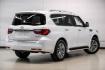 2018 Moonstone /Graphite INFINITI QX80 Base (JN8AZ2NF0J9) with an 5.6L V8 engine, Automatic transmission, located at 15300 Midway Rd., Addison, TX, 75001, (972) 702-0011, 32.958321, -96.838074 - 2018 INFINITI QX80<br><br>Now Available at Midway Auto Group, Addison, Texas<br><br>Bold, luxurious, and built for families who want full-size capability with premium comfort, the 2018 INFINITI QX80 stands at the top of the luxury SUV segment. With powerful V8 performance, a commanding road presence- Photo#7