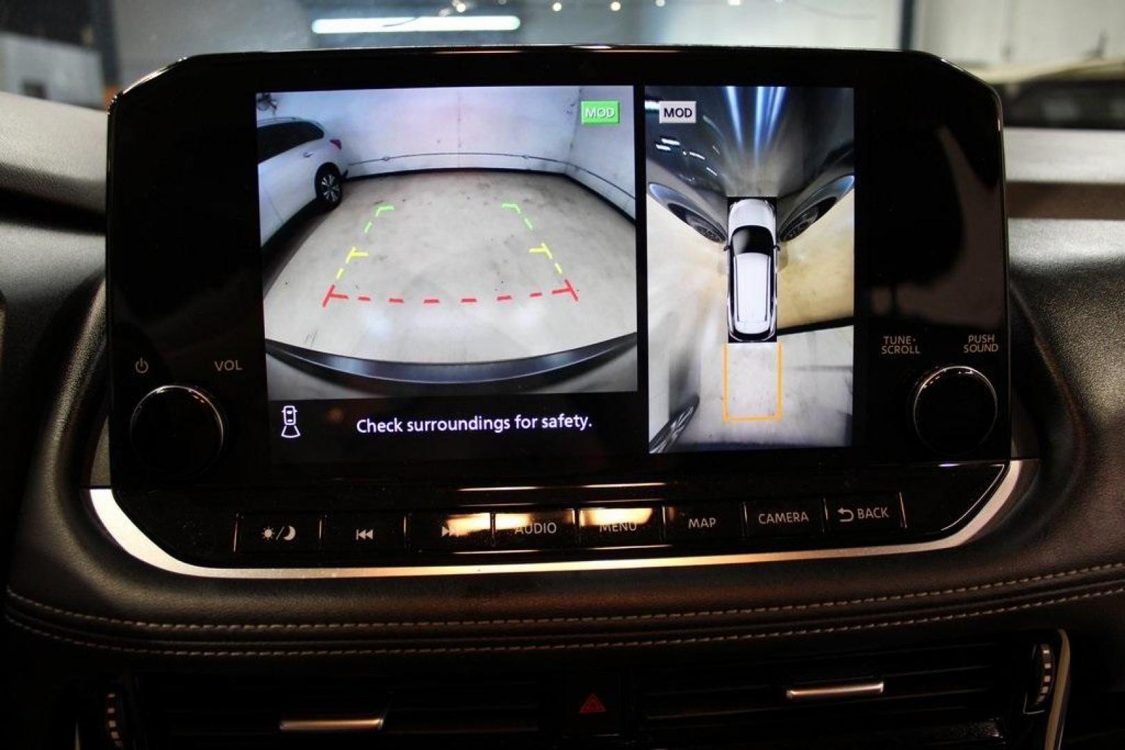 2023 Super Black /Charcoal Nissan Rogue SL (5N1BT3CA6PC) with an 1.5L I3 Turbocharged DOHC 12V LEV3-ULEV50 201hp engine, CVT transmission, located at 15300 Midway Rd., Addison, TX, 75001, (972) 702-0011, 32.958321, -96.838074 - Photo#16