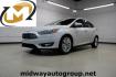 2016 White Platinum Clearcoat Metallic /Medium Soft Ceramic Ford Focus Titanium (1FADP3N2XGL) with an 2.0L I4 DGI Flex Fuel Ti-VCT engine, Automatic transmission, located at 15300 Midway Rd., Addison, TX, 75001, (972) 702-0011, 32.958321, -96.838074 - 2016 Ford Focus SE<br><br>Now Available at Midway Auto Group Addison, Texas<br><br>Efficient, comfortable, and versatilethe 2016 Ford Focus SE offers a great blend of fuel economy, modern technology, and everyday practicality. Whether you're commuting across DFW or looking for a reliable compact ca - Photo#0