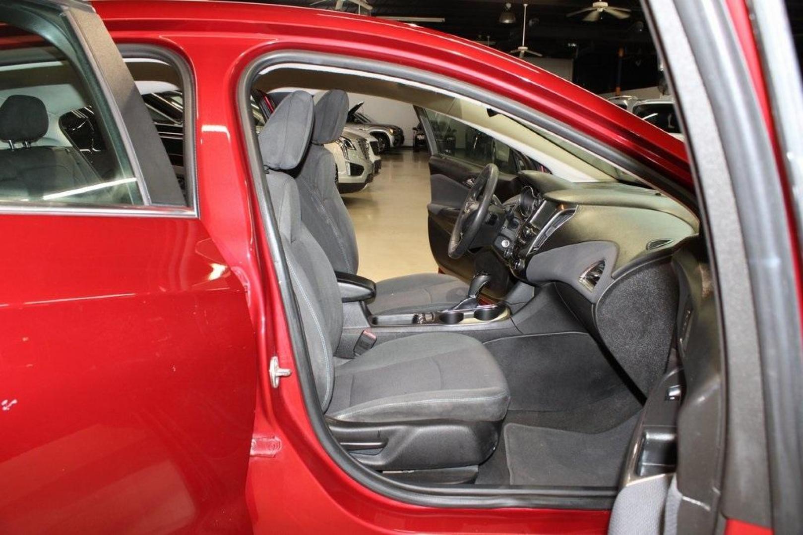 2017 Cajun Red Tintcoat /Black Chevrolet Cruze LT (3G1BE6SM8HS) with an 1.4L 4-Cylinder Turbo DOHC CVVT engine, Automatic transmission, located at 15300 Midway Rd., Addison, TX, 75001, (972) 702-0011, 32.958321, -96.838074 - 2017 Chevrolet Cruze Premier<br><br>Now Available at Midway Auto Group Addison, Texas<br><br>Comfortable, efficient, and surprisingly upscalethe 2017 Chevrolet Cruze Premier delivers a premium compact-sedan experience with modern technology, excellent fuel economy, and upgraded interior features. A - Photo#9