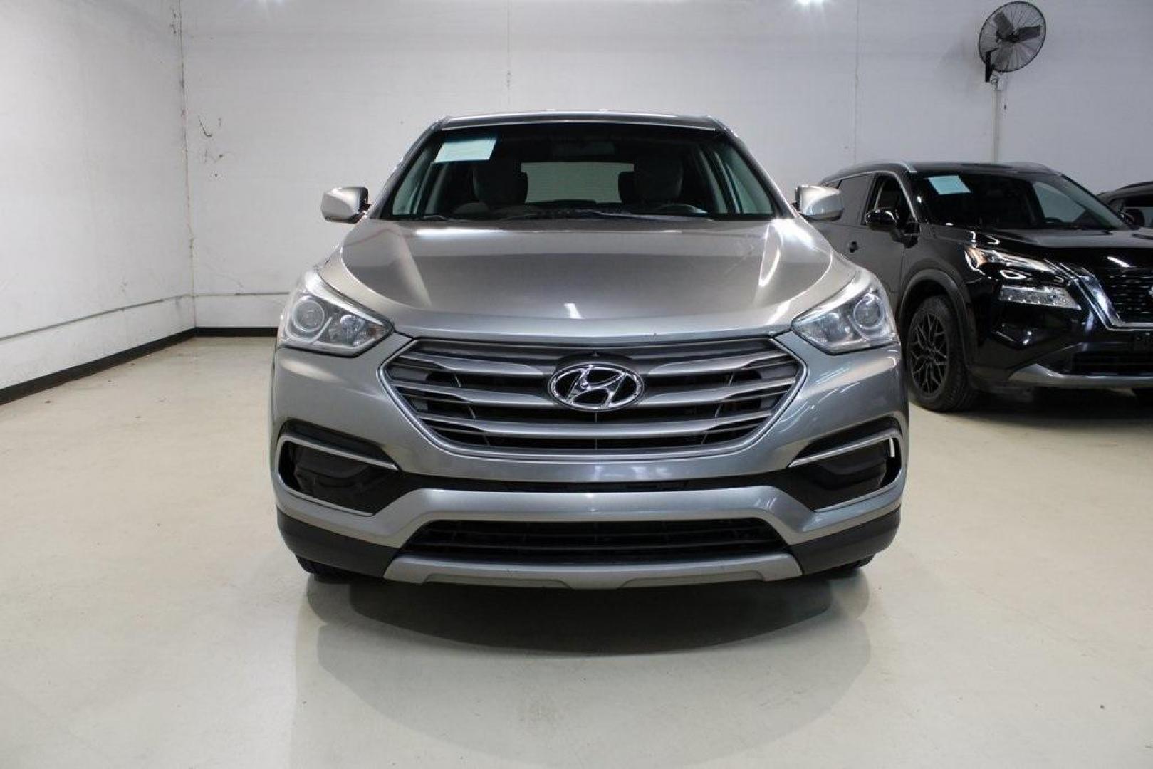 2017 Mineral Gray /Gray Hyundai Santa Fe Sport 2.4 Base (5NMZTDLB0HH) with an 2.4L I4 DGI DOHC 16V engine, Automatic transmission, located at 15300 Midway Rd., Addison, TX, 75001, (972) 702-0011, 32.958321, -96.838074 - Photo#4
