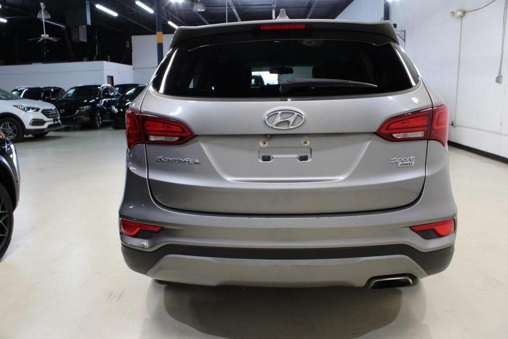 2017 Mineral Gray /Gray Hyundai Santa Fe Sport 2.4 Base (5NMZTDLB0HH) with an 2.4L I4 DGI DOHC 16V engine, Automatic transmission, located at 15300 Midway Rd., Addison, TX, 75001, (972) 702-0011, 32.958321, -96.838074 - Photo#6