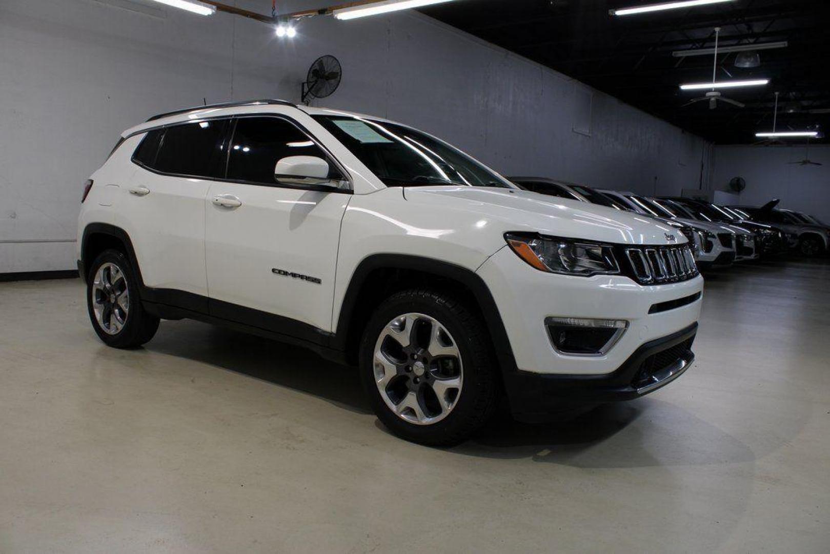2021 White Clearcoat /Black Jeep Compass Limited (3C4NJDCB3MT) with an 2.4L I4 engine, Automatic transmission, located at 15300 Midway Rd., Addison, TX, 75001, (972) 702-0011, 32.958321, -96.838074 - 2021 Jeep Compass Limited 4x4<br><br>Now Available at Midway Auto Group Addison, Texas<br><br>Premium design, advanced technology, and true Jeep capability come together in the 2021 Jeep Compass Limited 4x4. As the top luxury trim in the Compass lineup, the Limited delivers upgraded materials, refi - Photo#5