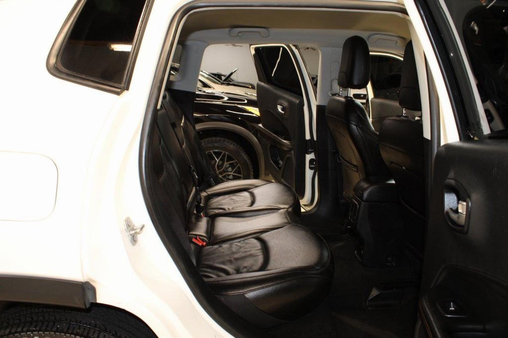 2021 White Clearcoat /Black Jeep Compass Limited (3C4NJDCB3MT) with an 2.4L I4 engine, Automatic transmission, located at 15300 Midway Rd., Addison, TX, 75001, (972) 702-0011, 32.958321, -96.838074 - 2021 Jeep Compass Limited 4x4<br><br>Now Available at Midway Auto Group Addison, Texas<br><br>Premium design, advanced technology, and true Jeep capability come together in the 2021 Jeep Compass Limited 4x4. As the top luxury trim in the Compass lineup, the Limited delivers upgraded materials, refi- Photo#13