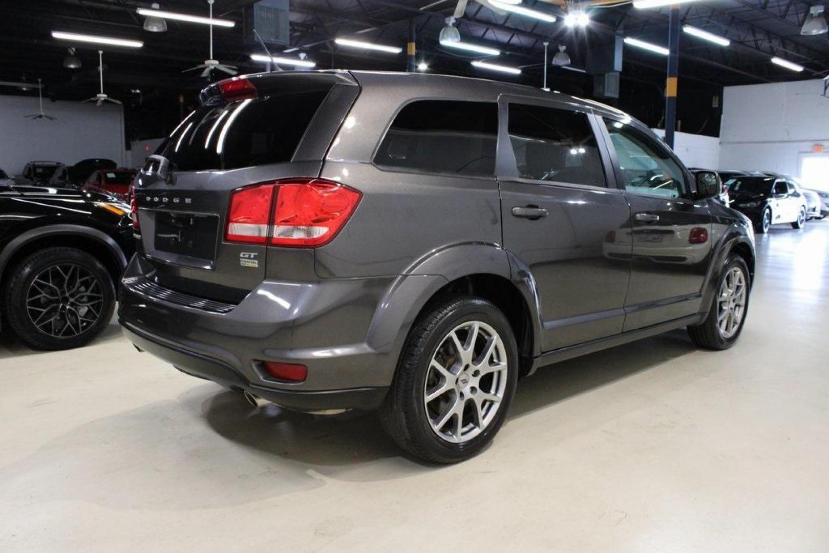 2018 Granite Crystal Metallic Clearcoat /Red Dodge Journey GT (3C4PDCEG0JT) with an 3.6L V6 24V VVT engine, Automatic transmission, located at 15300 Midway Rd., Addison, TX, 75001, (972) 702-0011, 32.958321, -96.838074 - Photo#1