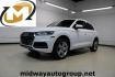 2019 Ibis White /Beige Audi Q5 2.0T Premium Plus (WA1BNAFY5K2) with an 2.0L TFSI engine, Automatic transmission, located at 15300 Midway Rd., Addison, TX, 75001, (972) 702-0011, 32.958321, -96.838074 - 2019 Audi Q5 2.0T Premium Plus Quattro<br><br>Now Available at Midway Auto Group Addison, Texas<br><br>Refined, capable, and unmistakably Audithe 2019 Audi Q5 Premium Plus Quattro delivers luxury-level comfort, confident all-wheel drive performance, and advanced safety tech. With a beautifully craf - Photo#0