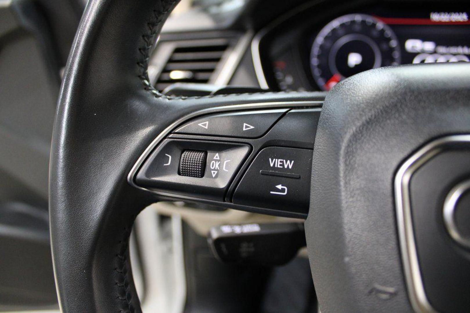 2019 Ibis White /Beige Audi Q5 2.0T Premium Plus (WA1BNAFY5K2) with an 2.0L TFSI engine, Automatic transmission, located at 15300 Midway Rd., Addison, TX, 75001, (972) 702-0011, 32.958321, -96.838074 - 2019 Audi Q5 2.0T Premium Plus Quattro<br><br>Now Available at Midway Auto Group Addison, Texas<br><br>Refined, capable, and unmistakably Audithe 2019 Audi Q5 Premium Plus Quattro delivers luxury-level comfort, confident all-wheel drive performance, and advanced safety tech. With a beautifully craf - Photo#26